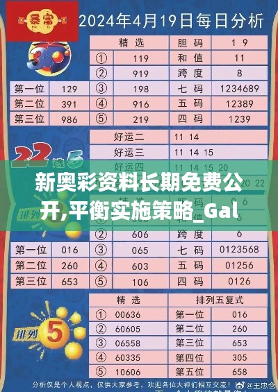 新奥彩资料长期免费公开,平衡实施策略_Galaxy1.369