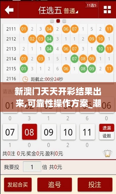 新澳门天天开彩结果出来,可靠性操作方案_潮流版5.632