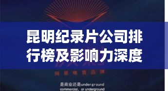 昆明纪录片公司排行榜及影响力深度解析
