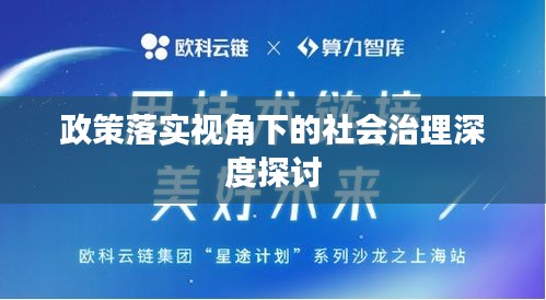 政策落实视角下的社会治理深度探讨