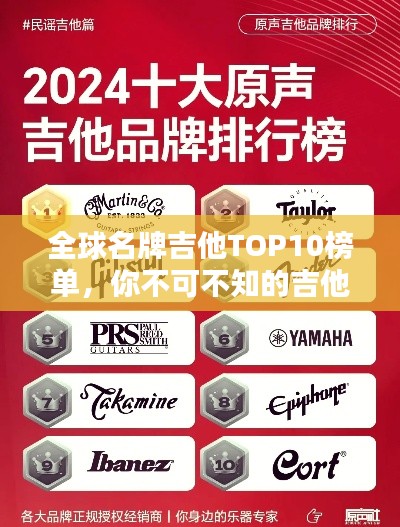 全球名牌吉他TOP10榜单，你不可不知的吉他品牌排名！
