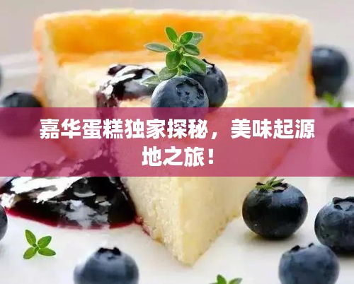 嘉华蛋糕独家探秘，美味起源地之旅！