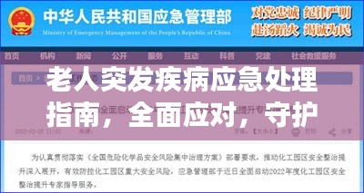 老人突发疾病应急处理指南，全面应对，守护长者健康安全