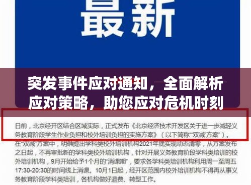 突发事件应对通知，全面解析应对策略，助您应对危机时刻