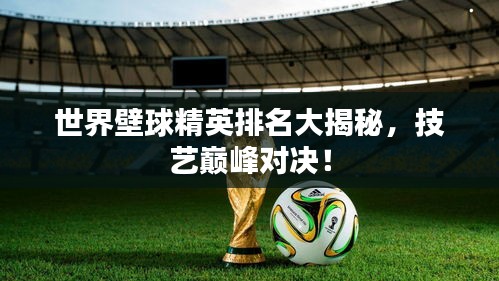 世界壁球精英排名大揭秘，技艺巅峰对决！