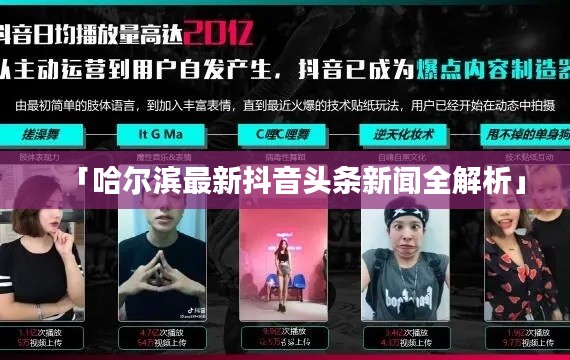 「哈尔滨最新抖音头条新闻全解析」