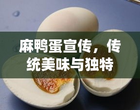 麻鸭蛋宣传，传统美味与独特风味，味蕾盛宴即将开启！