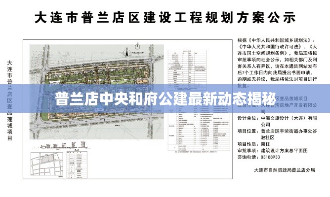普兰店中央和府公建最新动态揭秘