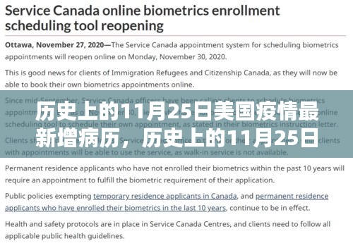 美国疫情最新增病例深度解析，历史上的11月25日数据回顾与解析