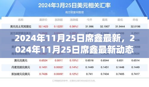 揭秘席鑫的成长历程与未来展望，最新动态，2024年11月25日更新