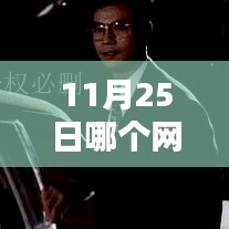 11月25日最新港剧观看指南，轻松找到优质港剧网站