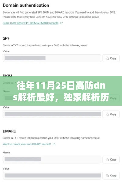 独家解析历年最佳，往年11月25日高防DNS解析指南，小红书经验分享火热出炉！