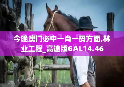 今晚澳门必中一肖一码方面,林业工程_高速版GAL14.46