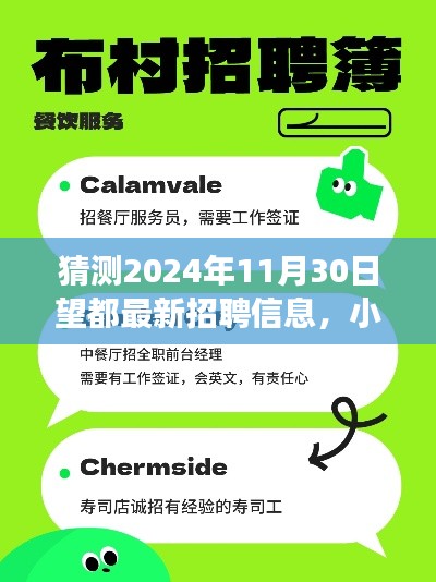 ✨揭秘预测！2024年望都最新招聘信息大揭秘，职场新机遇等你来挑战！小红书风格文章分享！