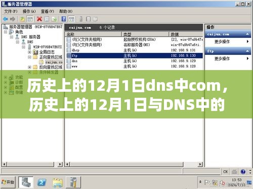 历史上的12月1日与DNS中的.com深度探究及观点阐述