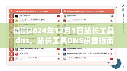 站长工具DNS设置预测指南，为即将到来的2024年DNS配置做好准备，站长工具dns猜测与配置步骤详解