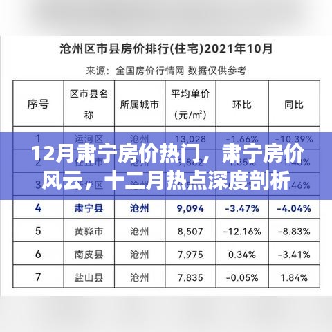 十二月肃宁房价风云，深度剖析热门房价走势