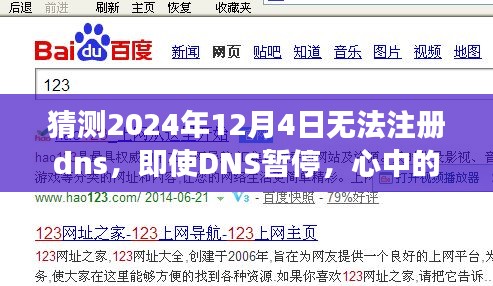 即使DNS暂停注册，心中的美景之旅永不停歇 —— 2024年12月4日的期待与畅想