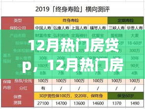 12月热门房贷产品解析，如何选择最适合你的房贷方案？