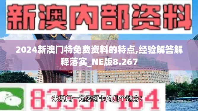 2024新澳门特免费资料的特点,经验解答解释落实_NE版8.267