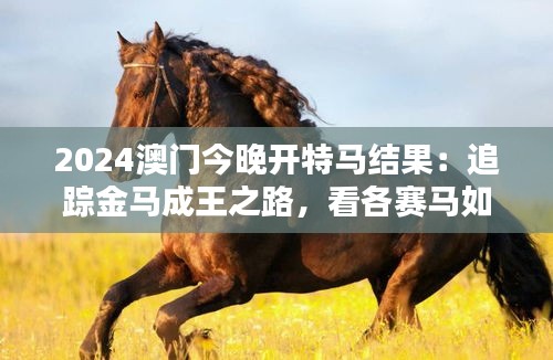 2024澳门今晚开特马结果：追踪金马成王之路，看各赛马如何一较高下