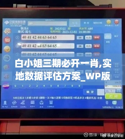 白小姐三期必开一肖,实地数据评估方案_WP版2.127