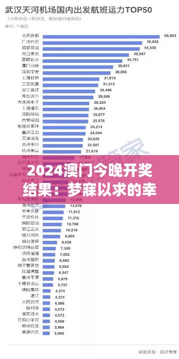 2024澳门今晚开奖结果：梦寐以求的幸运数字揭晓