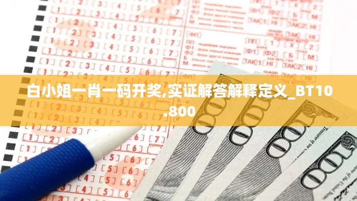 白小姐一肖一码开奖,实证解答解释定义_BT10.800