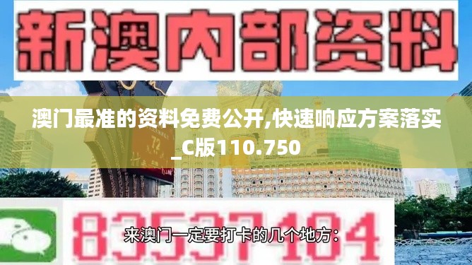 澳门最准的资料免费公开,快速响应方案落实_C版110.750