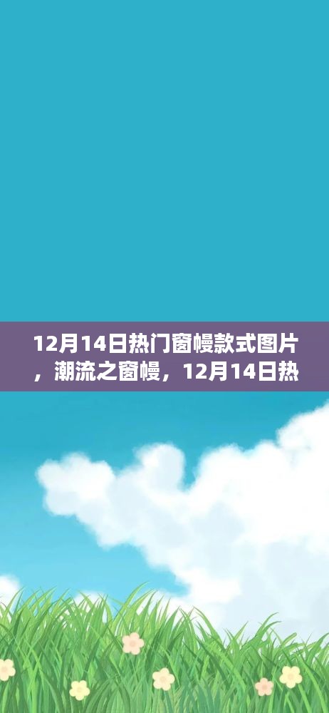 12月14日热门窗幔款式图片，时尚之旅，潮流之窗幔展示