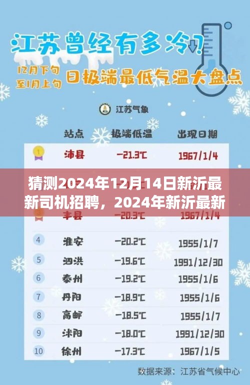 2024年新沂最新司机招聘趋势，背景、影响与时代地位分析