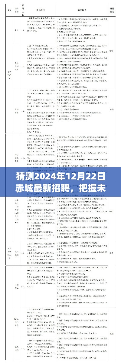 2024年赤城最新招聘展望，机遇与挑战并存，赤城等你来把握未来