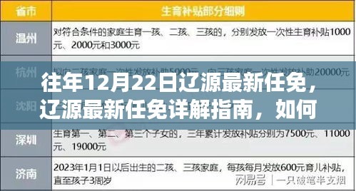 往年12月22日辽源任免详解，流程与指南