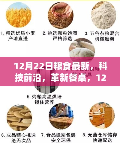 科技革新餐桌，粮食最新高科技产品重磅来袭