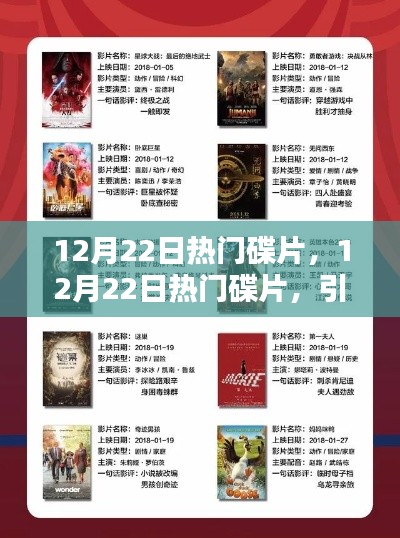 12月22日热门碟片大盘点，引领观影新潮流的热门电影一览