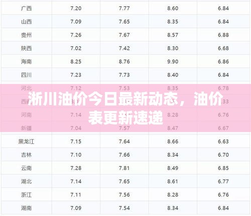 淅川油价今日最新动态，油价表更新速递