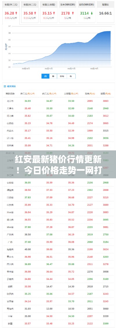 红安最新猪价行情更新！今日价格走势一网打尽