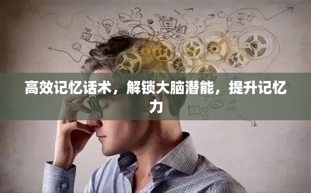 高效记忆话术，解锁大脑潜能，提升记忆力