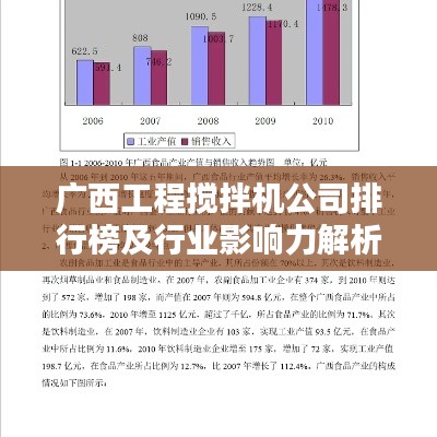 广西工程搅拌机公司排行榜及行业影响力解析