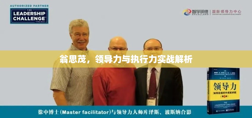 翁思茂，领导力与执行力实战解析