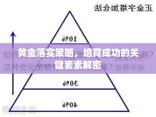 黄金落实策略，培育成功的关键要素解密