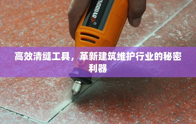 高效清缝工具，革新建筑维护行业的秘密利器