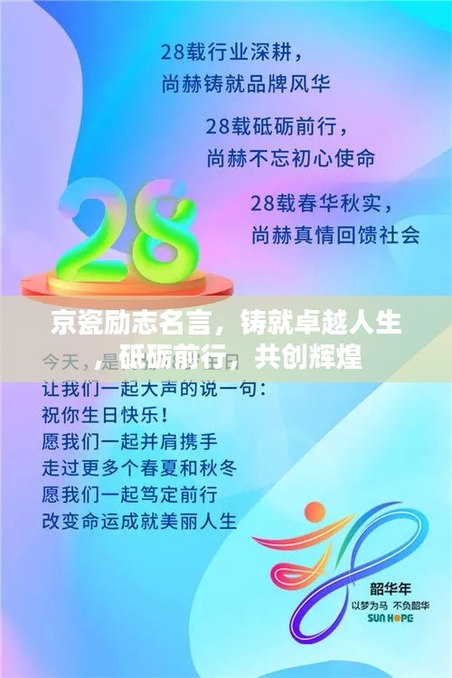 京瓷励志名言，铸就卓越人生，砥砺前行，共创辉煌