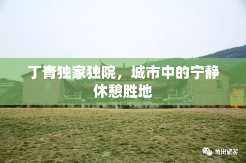 丁青独家独院，城市中的宁静休憩胜地