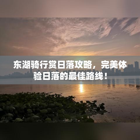 东湖骑行赏日落攻略，完美体验日落的最佳路线！