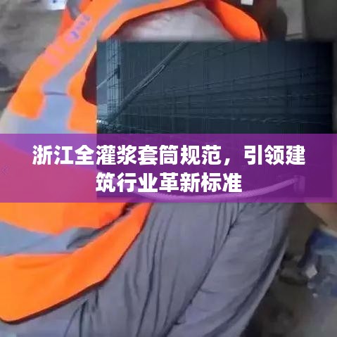 浙江全灌浆套筒规范，引领建筑行业革新标准