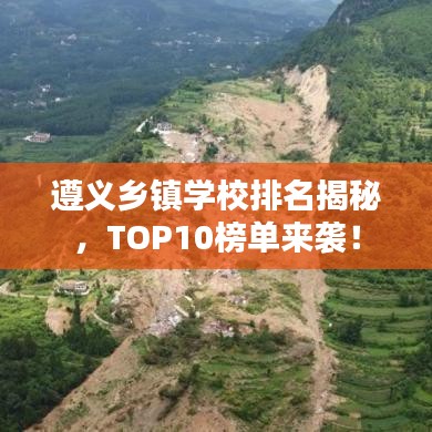 遵义乡镇学校排名揭秘，TOP10榜单来袭！