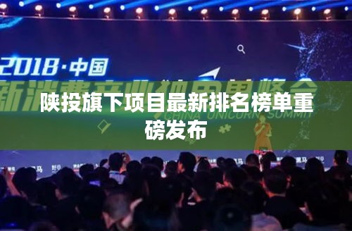 陕投旗下项目最新排名榜单重磅发布